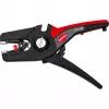Automatiniai vielos nuėmimo replės KNIPEX PreciStrip16, juoda/raudona, su integruotu vielos pjaustytuvu