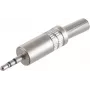 Stereo kištukas ShiverPeaks 51301-M – 2,5 mm metalinis lizdas garso kabeliams