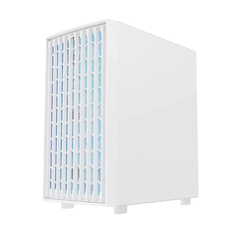 MODECOM BREEZE ARGB Flow MIDI kompiuterio korpusas, ATX, USB 3.0 ×2 + USB-C, baltos spalvos