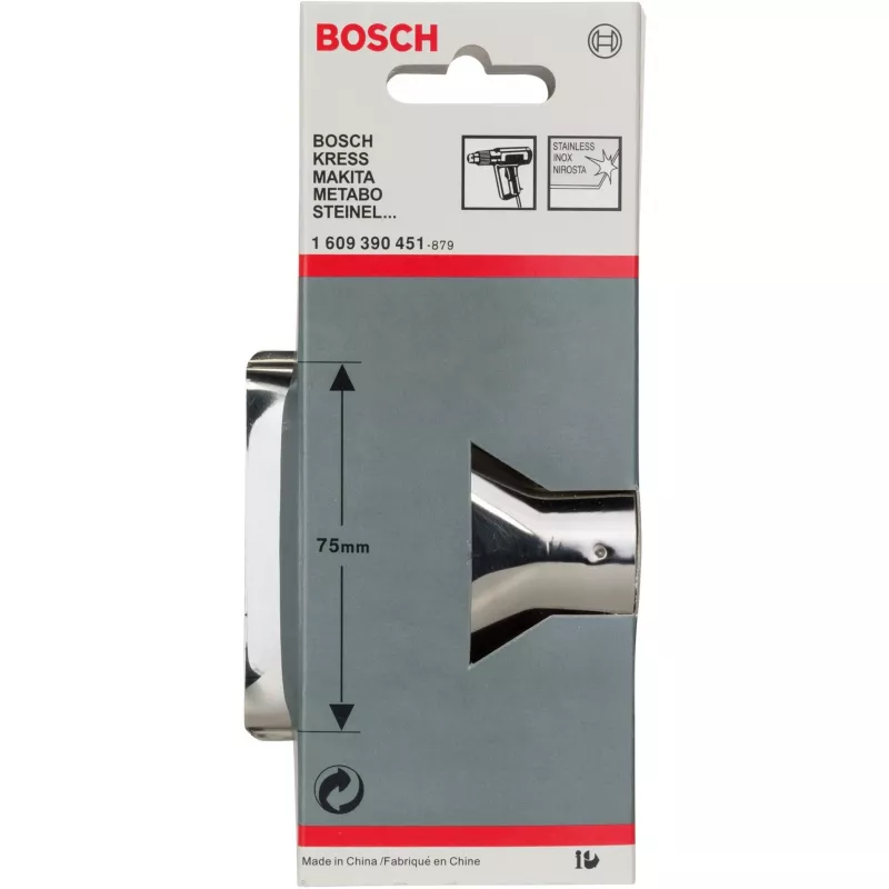 Bosch 1 609 390 451 paviršinis antgalis karšto oro stočiai, 75 mm