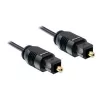 Optinis garso kabelis Toslink DeLOCK 82880 2m juodas