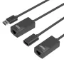 UNITEK Y-UE01001 Dock / prievadų replikatorius USB 3.0 60m juodas