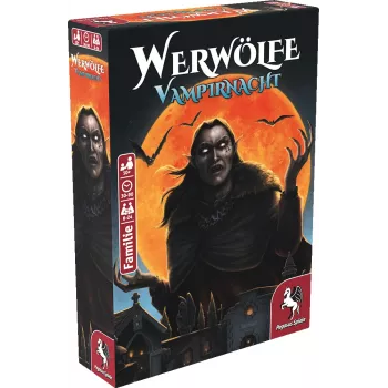 Kortų žaidimas „Vilkolakiai – Vampyrų naktis“ (Werewolves - Vampirnacht)