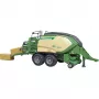 Bruder 02033 Krone Big Pack 1290HDP VC modelis-presė, mastelis 1:16, komplekte 2 stačiakampiai ryšuliai, žalios spalvos