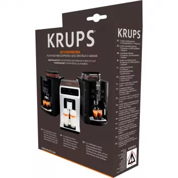 Valymo tabletė kavos aparatui KRUPS XS5300, 10 vnt., 2 kalkių šalinimo priemonės, filtro kasetė