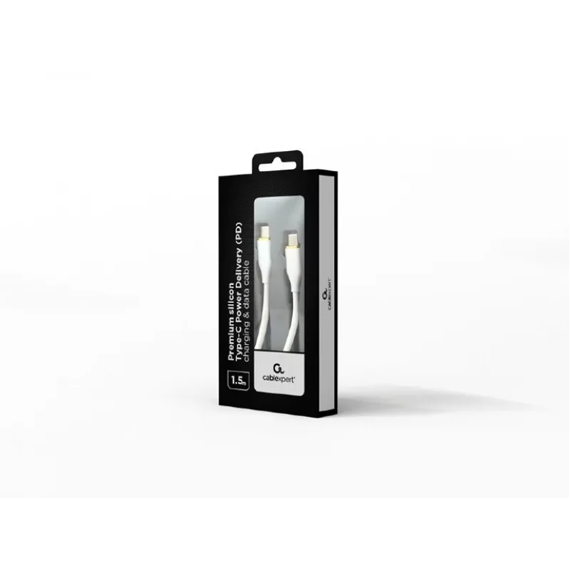 USB laidas Gembird CC-USB2S-CMCM-1.5M-W, 1,5 m
