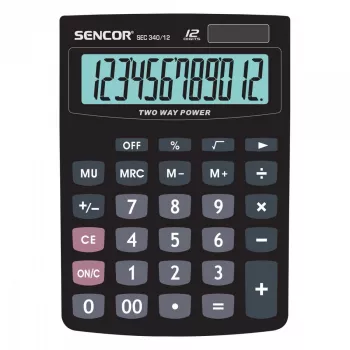 Sencor SEC 340/12 juodas
