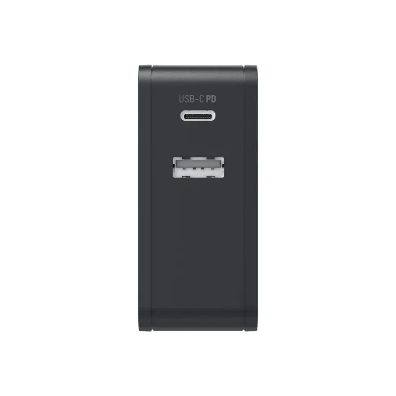 ANSMANN 247PD - Maitinimo blokas - 45 W - 4700 mA - PD, QC 3.0 - 2 išėjimo prievadai (USB, USB-C) - Juodas (1001-0095)