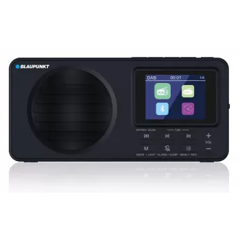 Nešiojamas radijas Blaupunkt DR6BK juodas