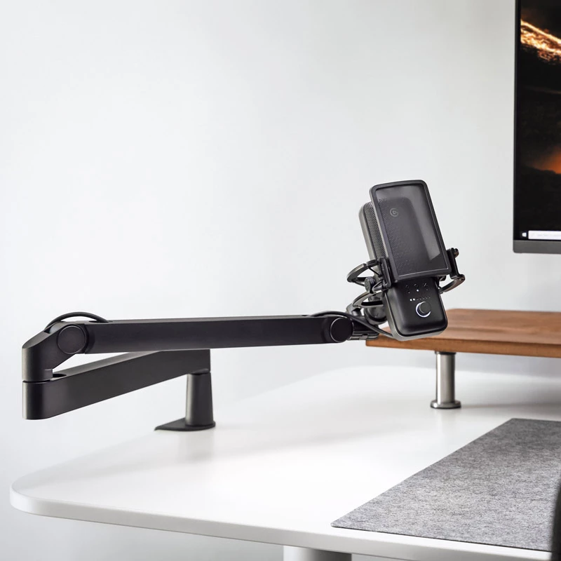 Laido stovas mikrofonui Elgato Wave Mic Arm LP, stalinis, juodas, 1,69 kg