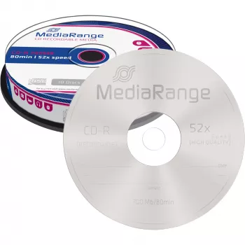 CD-R MediaRange MR214 700 MB 52x 10 vnt.