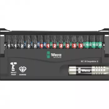 Wera 05057697001 Bit-Check 30 Impaktor 2 įrankių rinkinys
