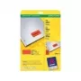 Avery Zweckform L6038 – raudona – 21,2 x 45,7 mm – 960 vnt. (20 lapų po 48)