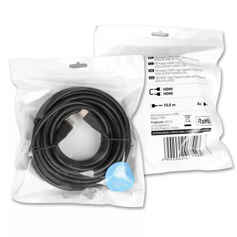 HDMI 2.0 laidas 15 m, paauksuotas