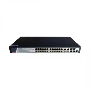 Hikvision Pro Series DS-3E2528P(B) - valdomas tinklo jungiklis - 24 x 10/100/1000 (PoE+)