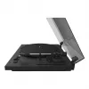 Pavarų diržu varomas vinilo grotuvas TEAC TN-175-B Juodas