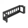 Patch panel DeLOCK 86516 Juodas Metalinis Sieninis Montavimas 50mm x 41,6mm x 175mm