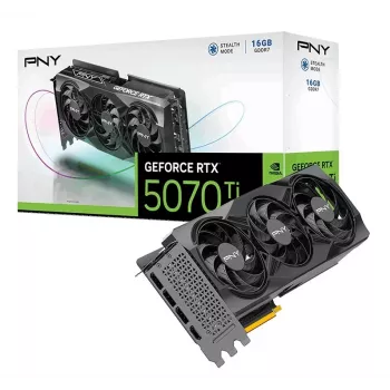 Vaizdo plokštė PNY GeForce RTX 5070 Ti 16 GB GDDR6