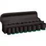 Impulsinių lizdų rinkinys Bosch Powertools PRO 1/2 colio 9 dalių, juodas