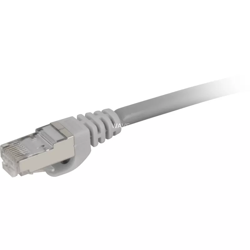 Tinklo kabelis Sharkoon Patch SFTP RJ-45 Cat.7a 3m Pilka