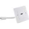 HDMI kištukinis lizdas ShiverPeaks 79510-1 Baltas