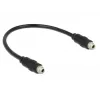 Audio ilginimo laidas 3,5 mm DeLOCK 85115 0,25 m juodas