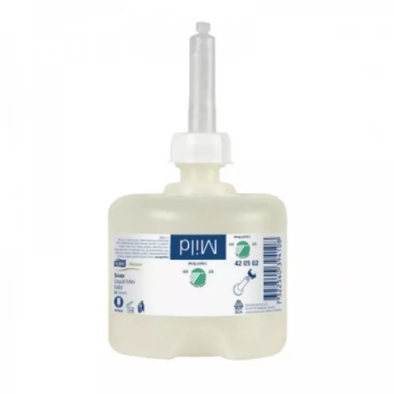 Skystas muilas Tork Premium Mild S2 475 ml, papildymas dozatoriui, švelni formulė