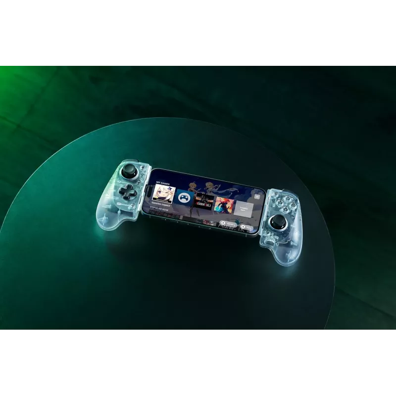 Razer Kishi V3 - Phantom White Ed. USB valdiklis Android, iOS