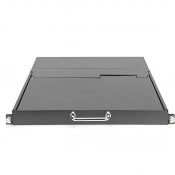 Digitus 17 colių HD LCD KVM konsolė su 16 prievadų HDMI ir vokiška klaviatūra