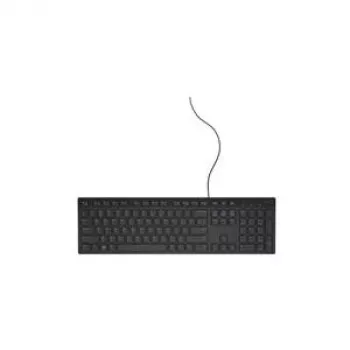 DELL KB216 laidinė klaviatūra - norvegiškas (QWERTY) išdėstymas - juoda