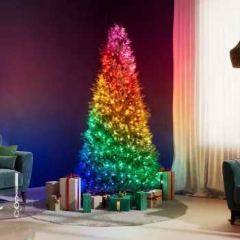 Twinkly Candies LED Kalėdinės eglutės lemputės TWKC100RGB-T 6 m žvakės formos