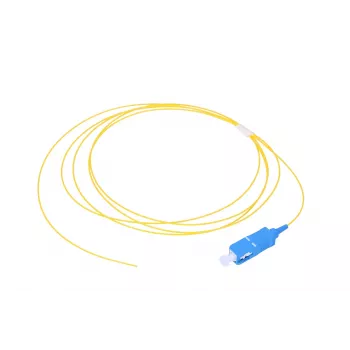 Pigtail SC/UPC vienmodis Extralink G.657.A1 900 µm FTTH kabelis 1,5 m