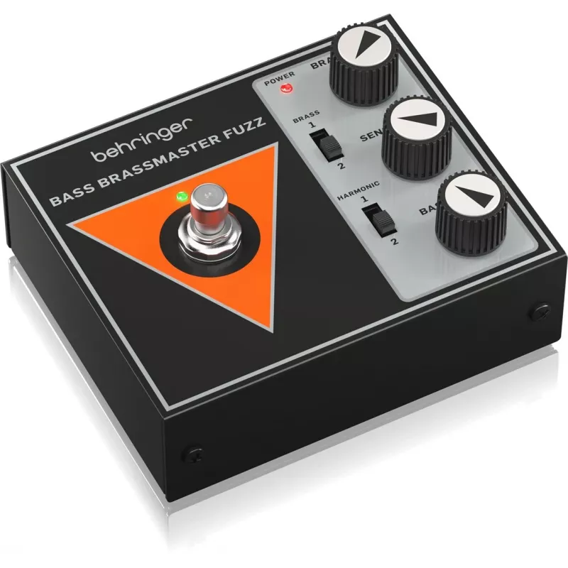 Bosinės gitaros efektinis pedalas Behringer Bass Brassmaster Fuzz 27001081