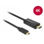 Laido adapteris USB Type-C – HDMI DeLOCK 85258