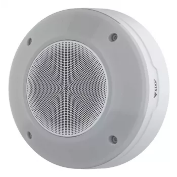 Išorinis garsiakalbis AXIS D4200-VE dvipusis, 365–14000 Hz, 102 dB, 140° sklaida, IP66, PoE, baltas, montavimui ant stulpo/sienos
