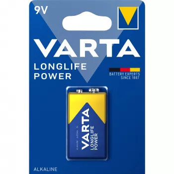 Vienkartinė baterija Varta 4922121412 9 V (2 vnt.)