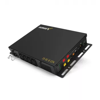 SurgeX DC apsaugos modulis Squid AM-SX-DC-8-1224-230 – 8 linijų apsauga nuo viršįtampių, 12–24 V, suderinamas su 230 V