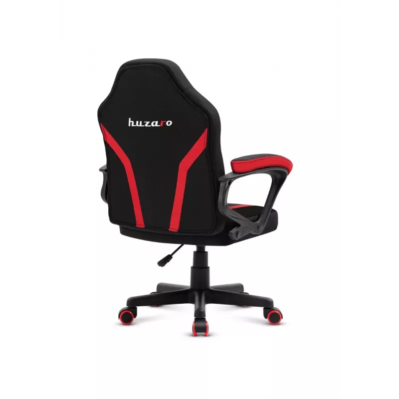 Vaikiška žaidimų kėdė Huzaro Ranger 1.0 Red Mesh, juoda, raudona