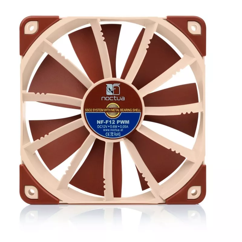 Noctua NF-F12 PWM 120 mm korpuso ventiliatorius