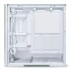 Korpusas MidiTower Lian Li LANCOOL 207 baltas, permatomas šoninis dangtis, ATX/MicroATX/MiniITX, be maitinimo šaltinio