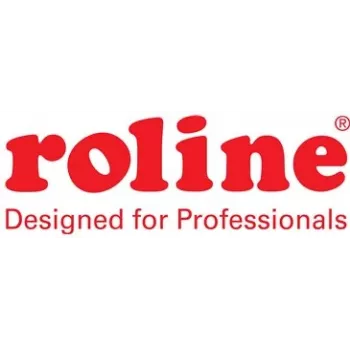 ROLINE GREEN UTP Patch Laidas Cat.6A (Class EA), LSOH, plonas, juodas, 0,5 m (21.44.3952)