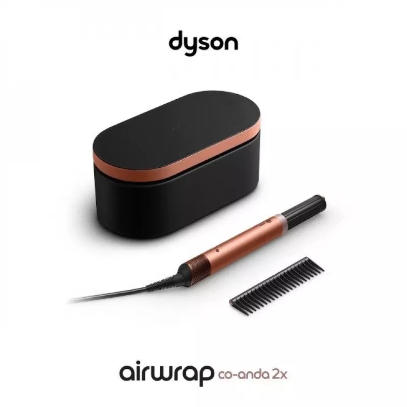 Dyson Airwrap Co-anda 2x Multistyler šiltai juoda, rožinis auksas 1700 W 2 m