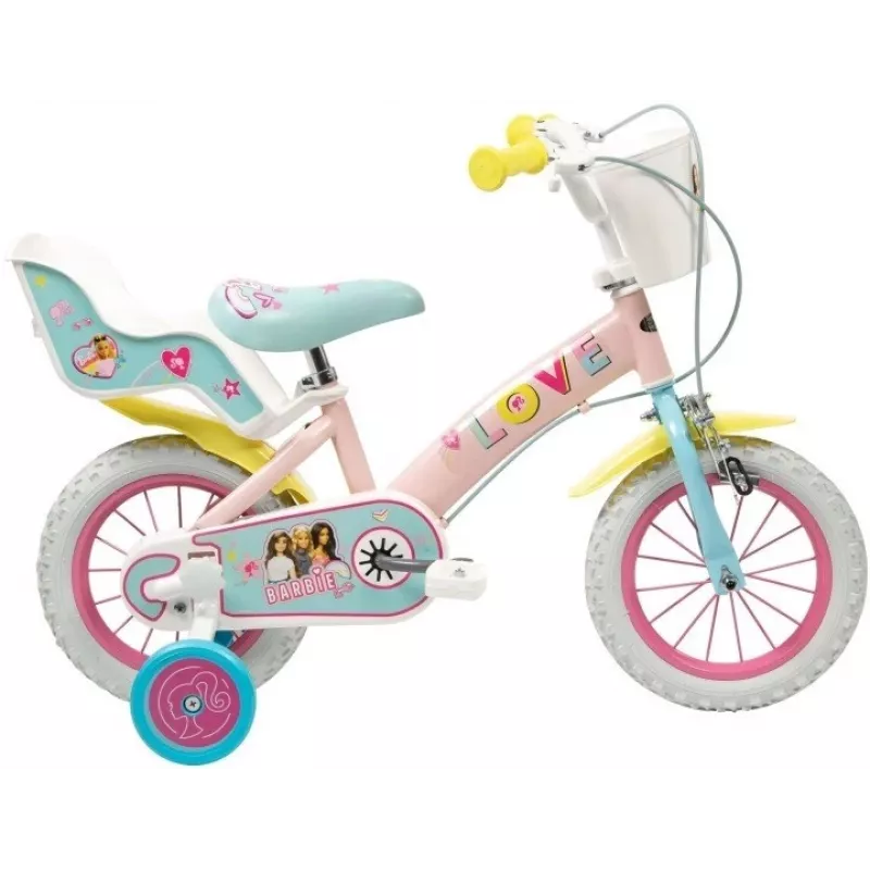 Vaikiškas dviratis Toimsa 12 colių modelis 1265 – Barbie dizainas