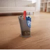 VILEDA Microfibre šluota 1200 ml šlapiam valymui, besisukanti galvutė 360°, kotas 140,5 cm, nuimama skalbiama galvutė