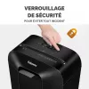 Smulkintuvas Powershred LX25, juodas, 11,5 L, kryžminis pjovimas, 6 lapų talpa