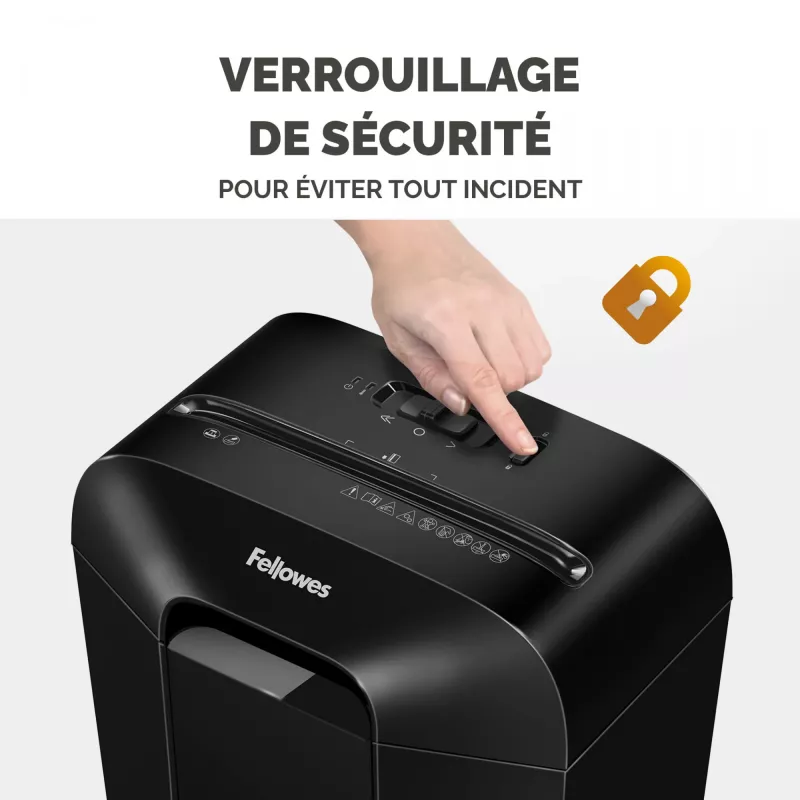 Smulkintuvas Powershred LX25, juodas, 11,5 L, kryžminis pjovimas, 6 lapų talpa