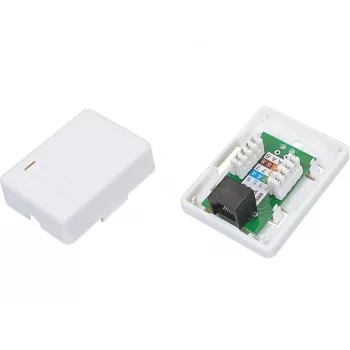 Alantec GN001 RJ45 laidų jungtis balta