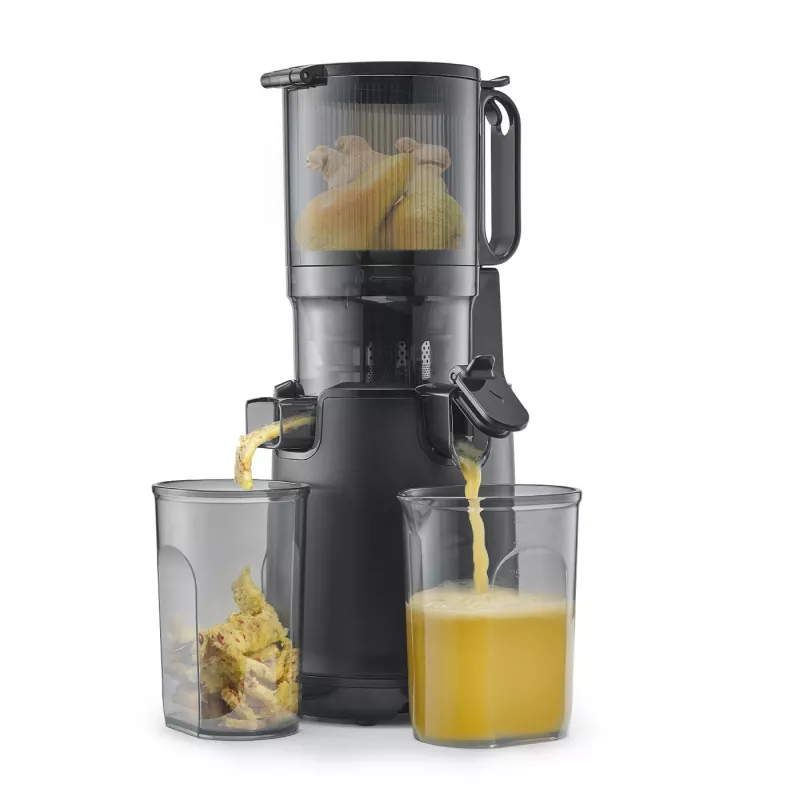 Caso Design Slow Juicer SJW 600 XL juiceris lėtas juiceris juodas 250 W