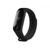 Silicinė juostelė FIXED, skirta Xiaomi Mi Band 3/4 — juoda, pakeičiama lanksti patvari silikoninė