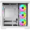 Thermaltake View 380 WS ARGB Midi bokštas baltas